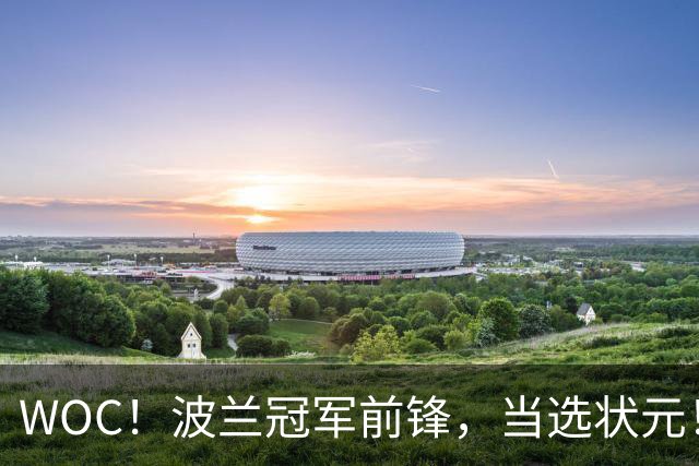 WOC！波兰冠军前锋，当选状元！